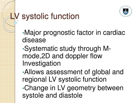 low normal lv systolic function